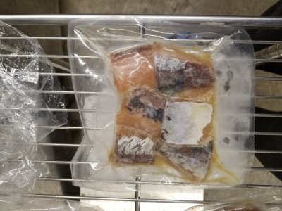 骨とりあじ玄米味噌漬