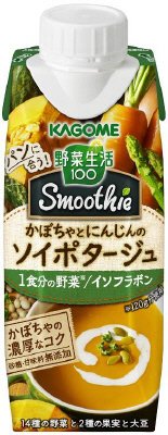 野菜生活１００Ｓｍｏｏｔｈｉｅかぼちゃとにんじんのソイポタージュ