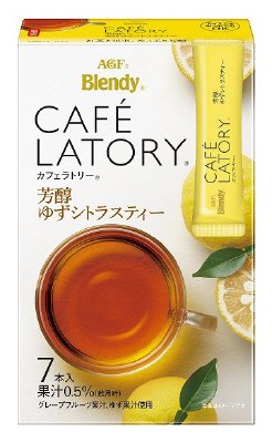 「ブレンディカフェラトリー」スティック　芳醇ゆずシトラスティー７本