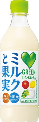 ＧＲＥＥＮ　ＤＡ・ＫＡ・ＲＡ　ミルクと果実