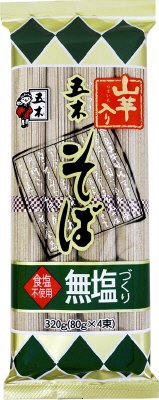 無塩づくり　山芋入り五木そば