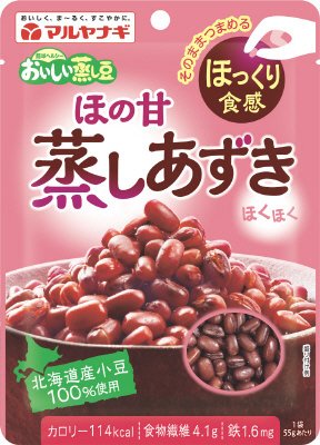 おいしい蒸し豆　ほの甘蒸しあずき