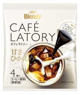 カフェラトリーポーションコーヒー甘さひかえめ４個