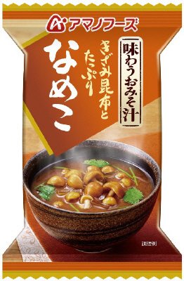 味わうおみそ汁　なめこ