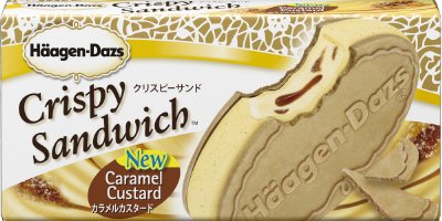 クリスピーサンド　カラメルカスタード