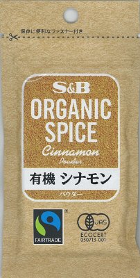 ＯＲＧＡＮＩＣ　ＳＰＩＣＥ袋入り有機シナモン（パウダー）