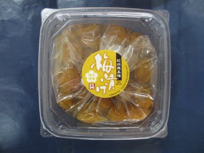 紀州南高梅　梅漬け　柚子蜂蜜