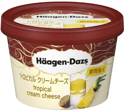 ミニカップ　トロピカルクリームチーズ