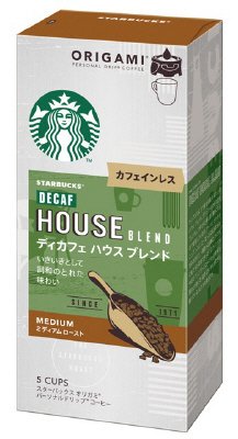 パーソナルドリップコーヒー　ディカフェ　ハウスブレンド