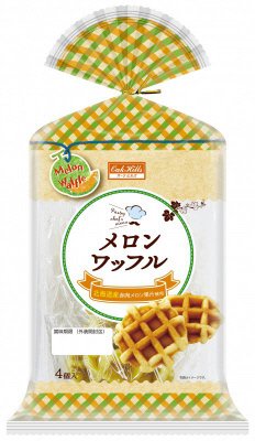 メロンワッフル