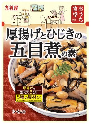 おうち食堂　厚揚げとひじきの五目煮の素