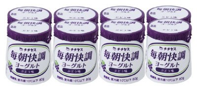 毎朝快調ヨーグルトぶどう味