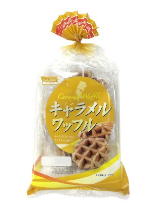 キャラメルワッフル