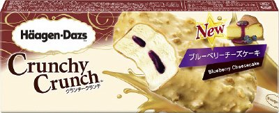 クランチークランチ　ブルーベリーチーズケーキ