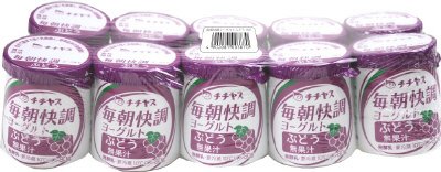 毎朝快調ヨーグルトぶどう