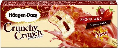 クランチークランチ　ストロベリーミルク