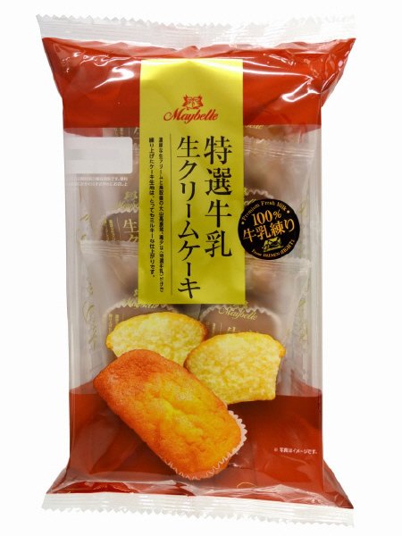生クリームケーキ　６個入