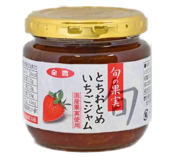 旬の果実とちおとめいちごジャム