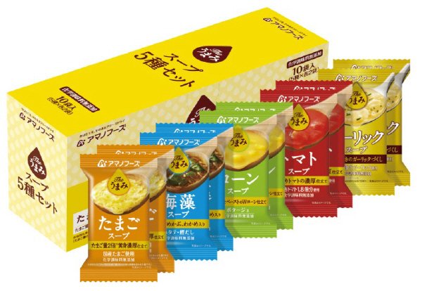 Ｔｈｅうまみ　スープ５種セット１０食