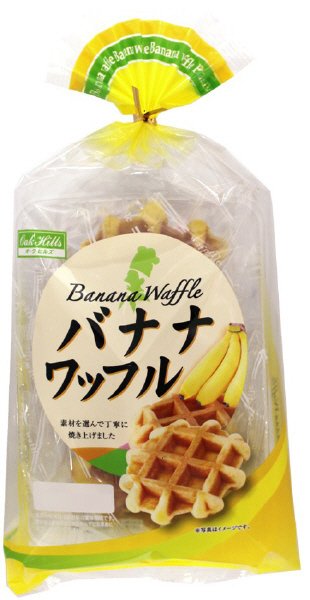 バナナワッフル
