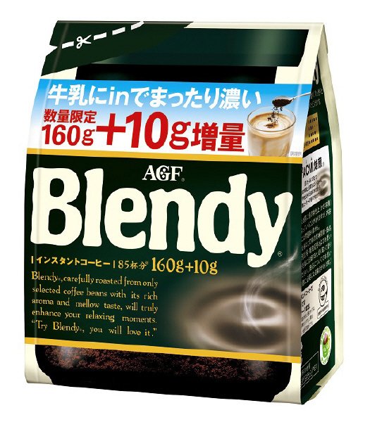 「ブレンディ」インスタントコーヒー袋１６０＋１０ｇ