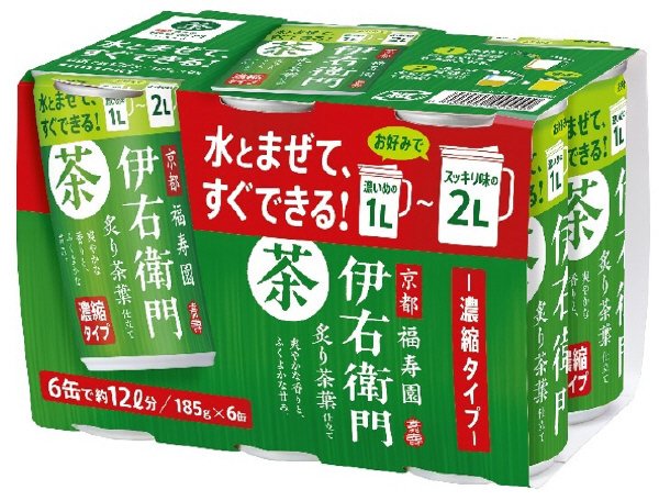 サントリー緑茶伊右衛門炙り茶葉仕立て　濃縮タイプ