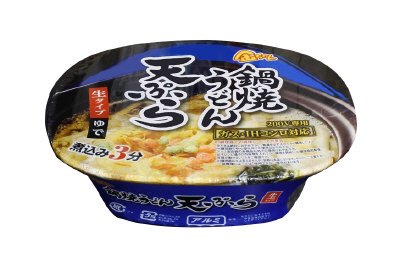 金ちゃん鍋焼うどん天ぷら