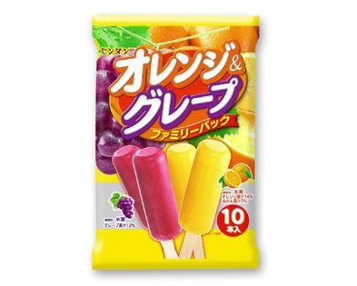 ファミリーパック　オレンジ＆グレープ