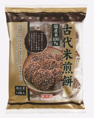 古代米煎餅
