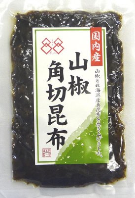 山椒角切昆布