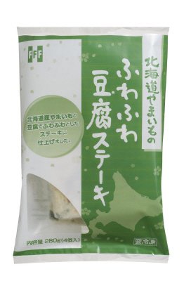 北海道やまいものふわふわ豆腐ステーキ