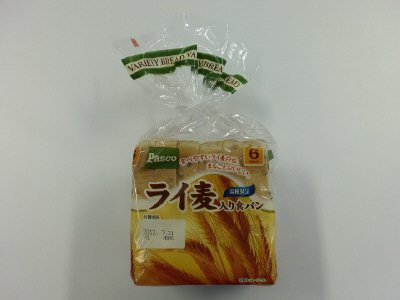 ライ麦入り食パン　６枚スライス