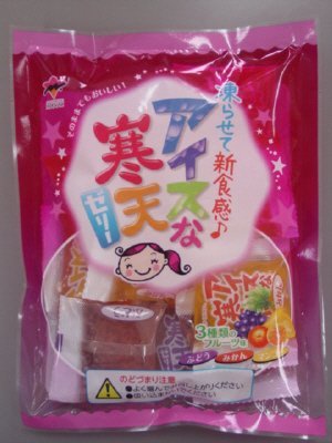 アイスな寒天ゼリー