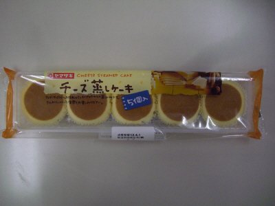 チーズ蒸しケーキ