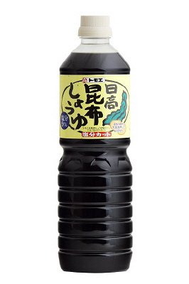 トモエ日高昆布しょうゆ塩分カット１Ｌペット