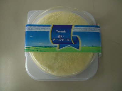 白いチーズケーキ