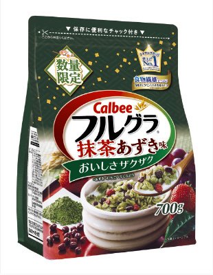 フルグラ抹茶あずき味