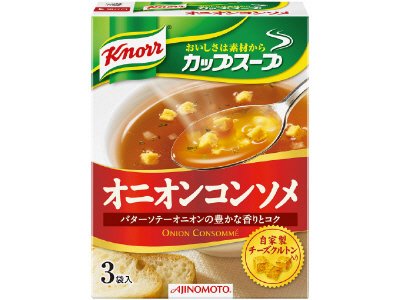 「クノール カップスープ」オニオンコンソメ（3袋入）