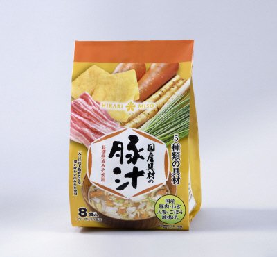 国産具材の豚汁８食入
