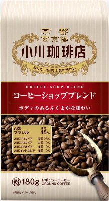 小川珈琲店　コーヒーショップブレンド　粉　180G