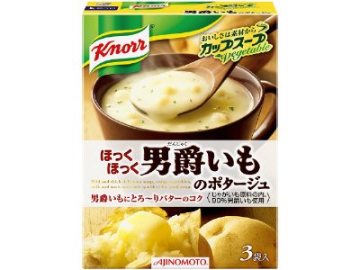 「クノール カップスープ」男爵いものポタージュ（３袋入）