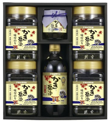 朝紫　かき醤油のり佃煮セット　KT-30