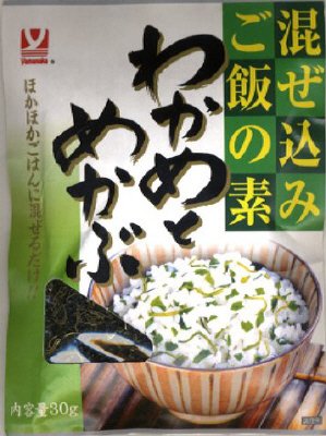 混ぜ込みご飯の素わかめとめかぶ