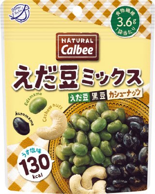 ＮＡＴＵＲＡＬＣａｌｂｅｅえだ豆ミックスうす塩味