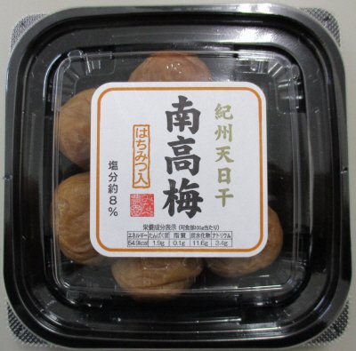 紀州天日干　南高梅　はちみつ入