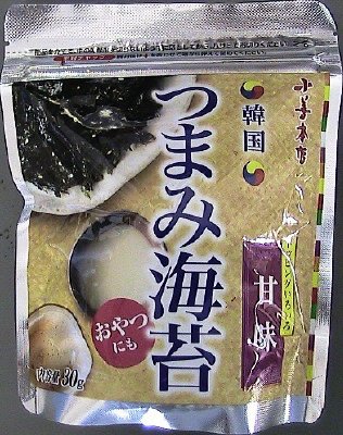 韓国つまみ海苔　甘味
