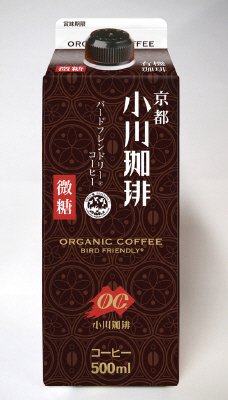 京都　小川珈琲　有機　バードフレンドリーコーヒー　微糖