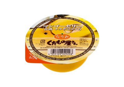 くだもの屋さん　マンゴーゼリー　黄桃・ナタデココ入り