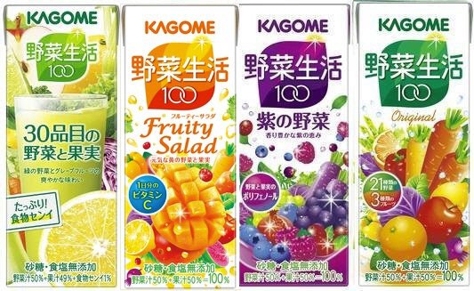 野菜生活１００　４色アソート