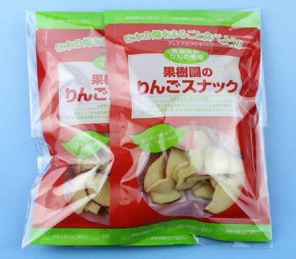果樹園のりんごスナック